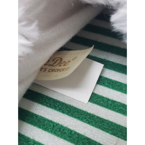 DanDee Collector's Choice Red Santa Belt Christmas Elf Jingle Bell Slippers - Picture 8 of 9